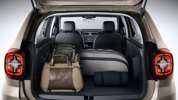 All-New RENAULT DUSTER Boot Capacity
