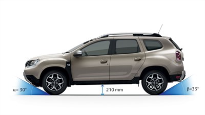 High ground clearance Feature of the All-New Renault Duster