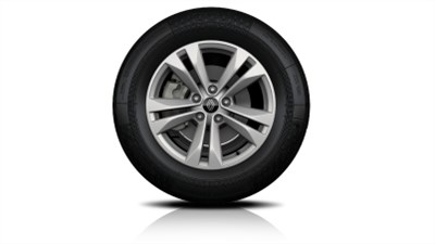 Renault KOLEOS 17’’ ESQUIS silver alloy wheels
