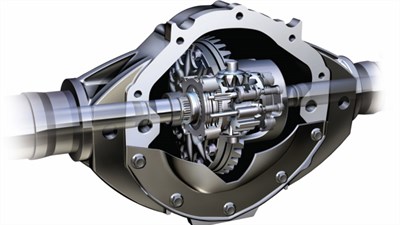 Renault Master differential looking system