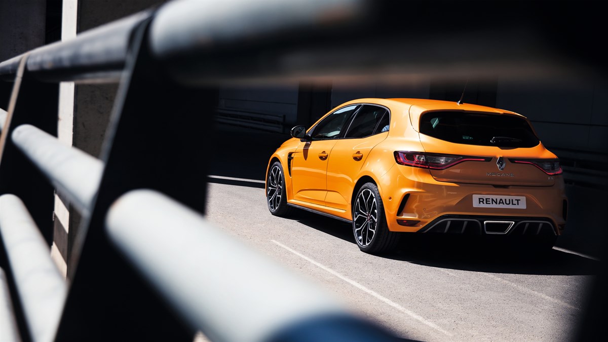 Renault MEGANE R.S. back side view
