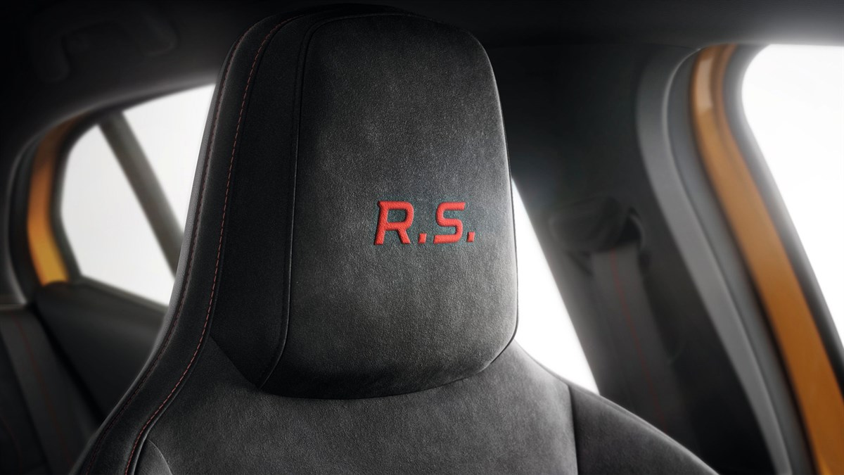 Renault MEGANE R.S. seat upholstery