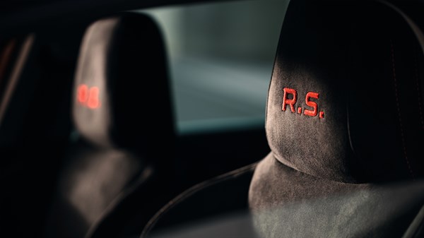 Renault MEGANE R.S. seat upholstery