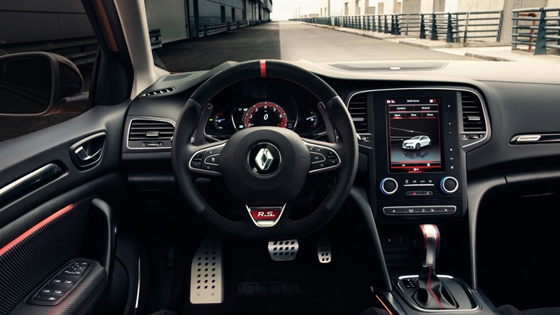 Renault Megane R.S. Sporty Dashboard