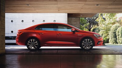 Red Color Renault Megane
