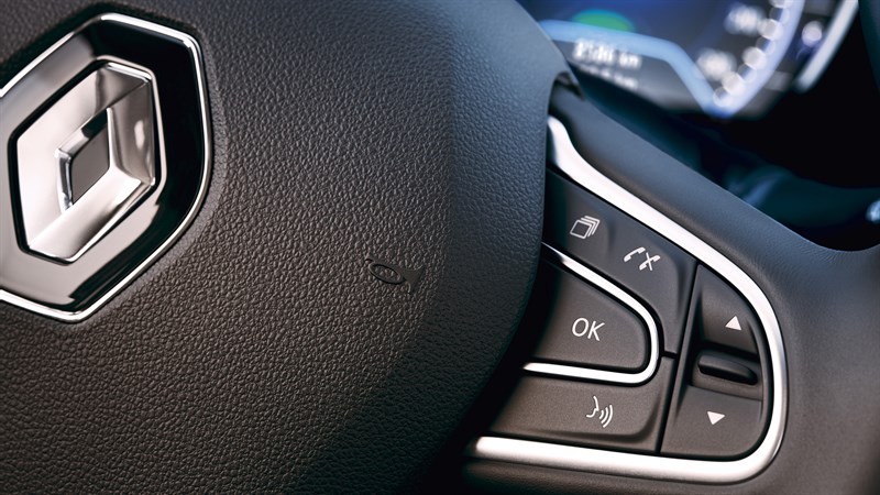 Renault Koleos steering wheel controls