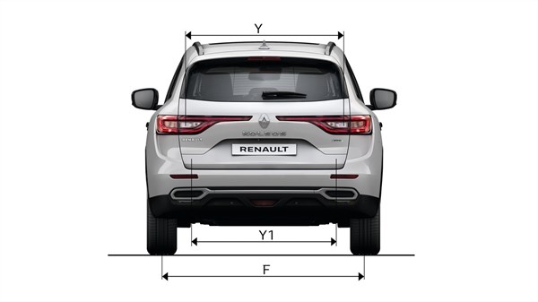 RENAULT KOLEOS Rear Dimensions
