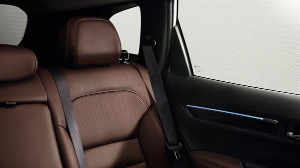 New Renault KOLEOS brown seaters masked with sun visors