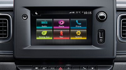 Media Nov 4.0 system displaying its range of functionalities