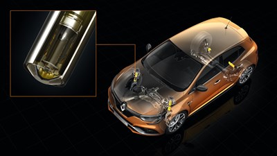 Renault MEGANE RS - hydraulic compression