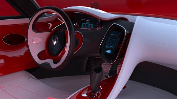 Renault DEZIR Concept Car Dashboard