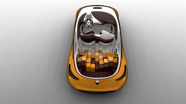 Renault R-SPACE Concept Interior Design