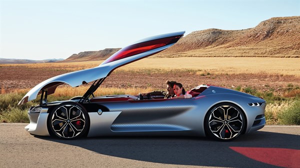 Renault TREZOR Concept -open roof