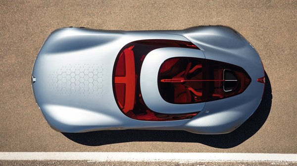 Renault TREZOR Concept Exterior Design Top