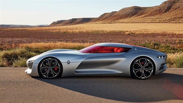 Renault TREZOR Concept Exterior Design Side View