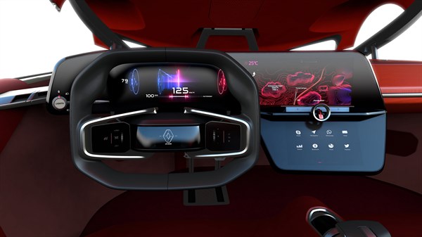 Renault TREZOR Concept Dashboard Multi-Sense System