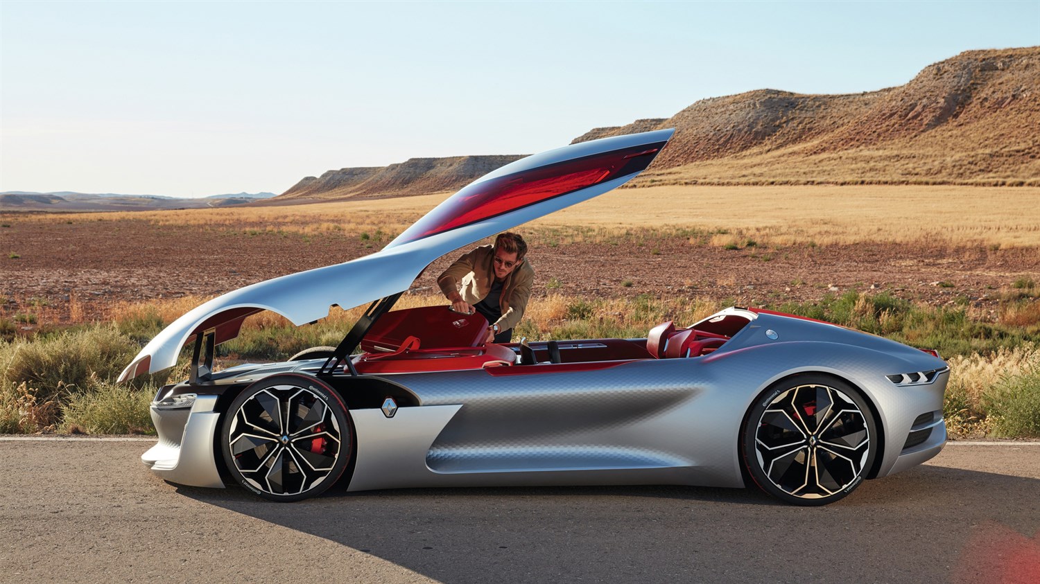 Renault TREZOR Concept Exterior Open Roof