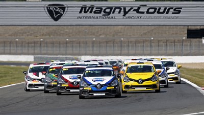 Renault Sport Series car at a racetrack