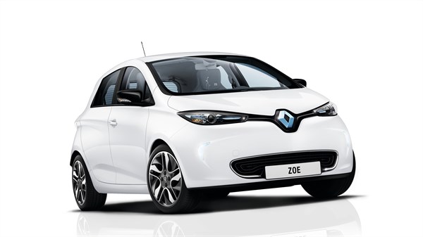Renault Dubai - ZOE front 3/4 image
