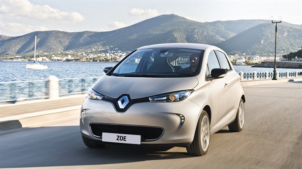 Renault Zoe - Renault Z.E. electric vehicle range